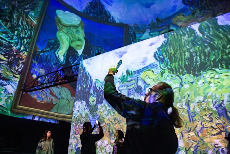 Blick in die van Gogh-Show