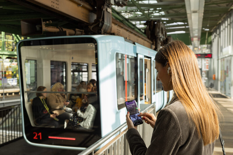 Der Audio-Guide Schwebebahn