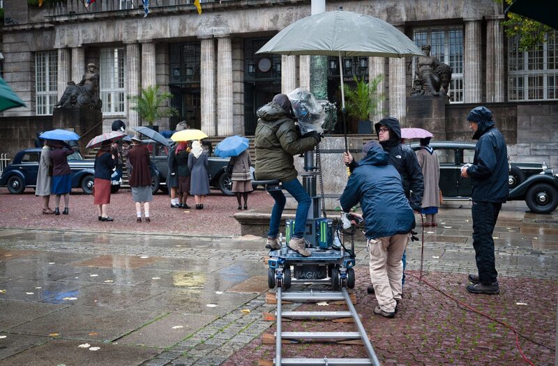 Filmdreh am Rathaus Barmen