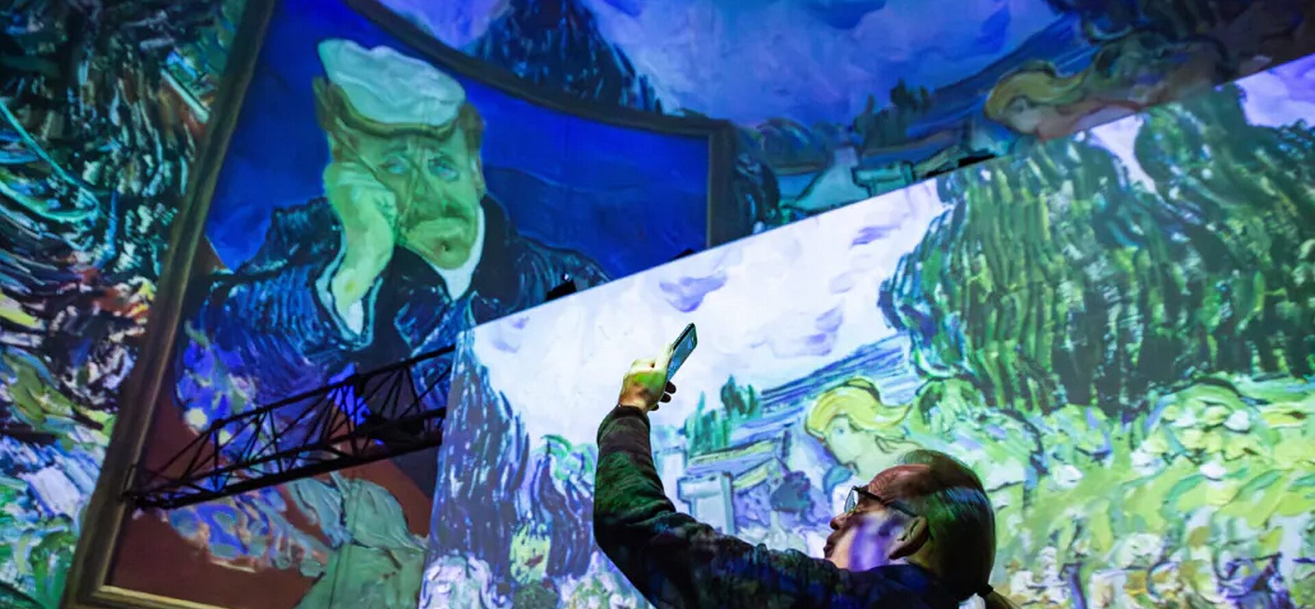 Ausstellung zu Vincent van Gogh im Visiodrom