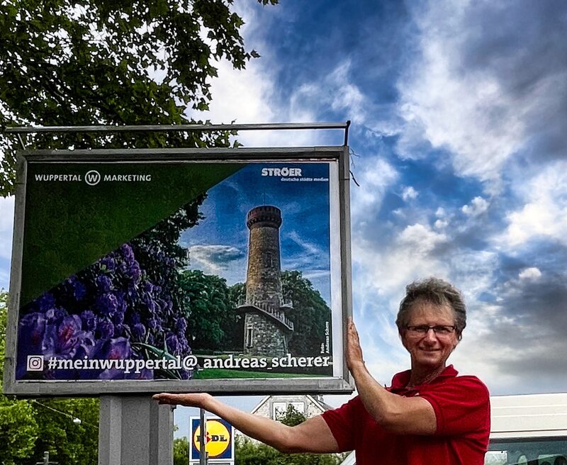 Plakatierung des Gewinnerfotos #ströeermeinwuppertal