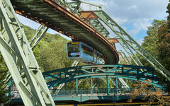 Die Schwebebahn am Haspel