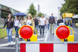 Sperrung Straße wegen Veranstaltung