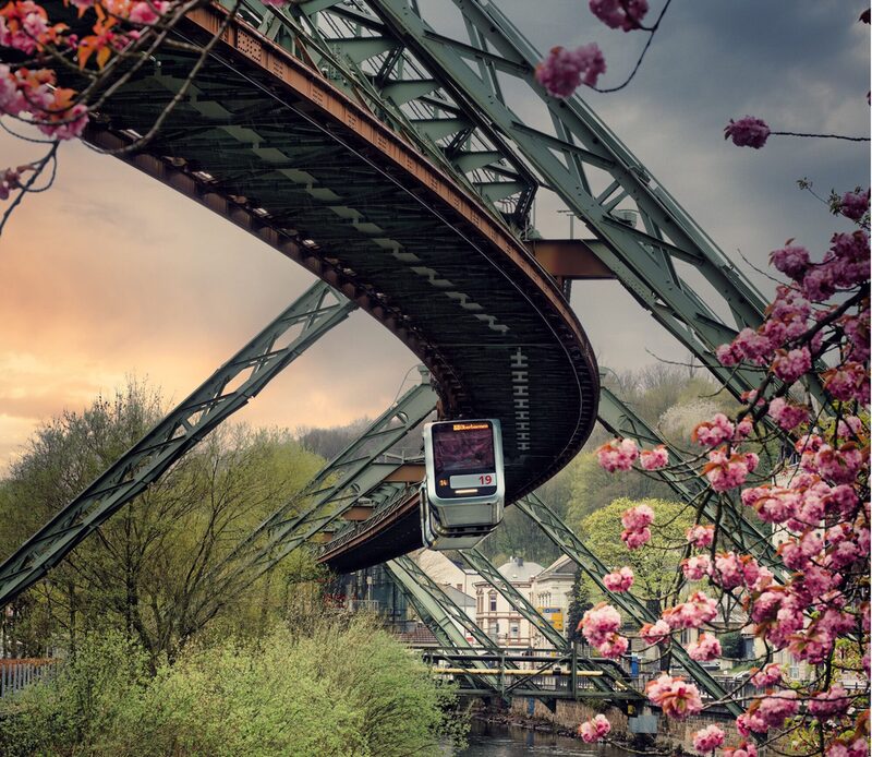 FdM 04 2023_Frühling an der Wupper mit Schwebebahn