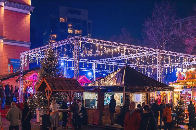 Winterzauber auf dem Laurentiusplatz