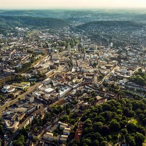 Blick auf Wuppertal