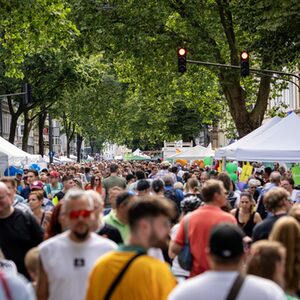 Langer Tisch 2024_Feststrecke Blick Unterbarmen Richtung Haspel